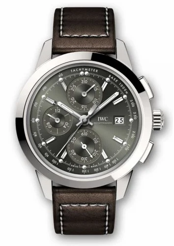IWC Ingenieur Chronograph Custom Stainless Steel / Green-Rhodium / Calf IW3808-BO (IW3808BO)